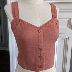 Abercrombie Cottagecore Tank Top Size Small